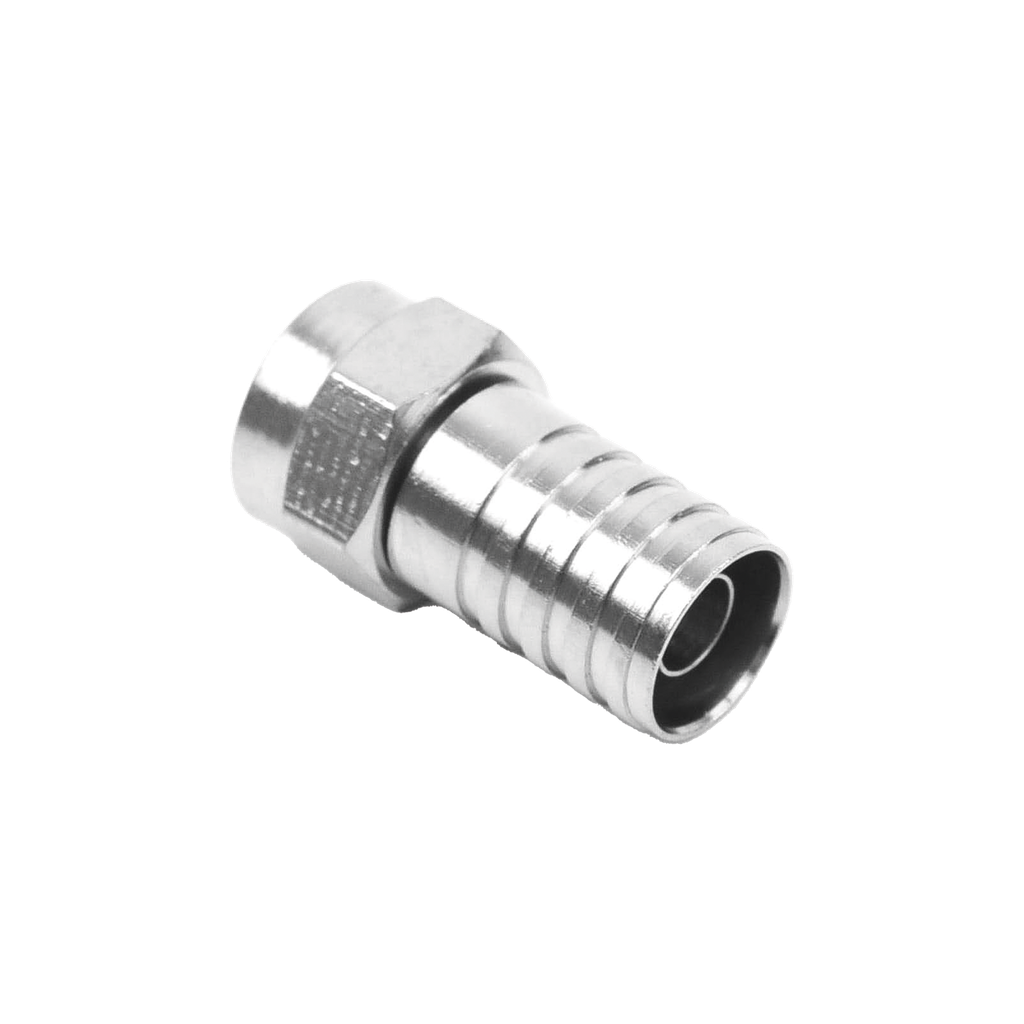 [TT-CON-535] Conector F Macho, Plegable de 