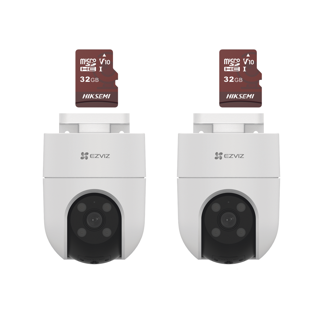 [CS-H8C/KM2] Kit de Camaras WiFi, Incluye 2