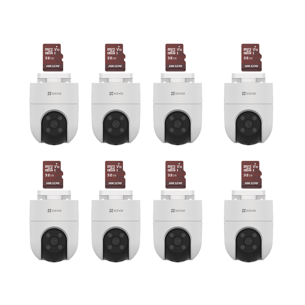 Kit de Camaras WiFi, Incluye 8
