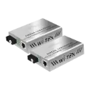 Convertidor de medios / Hasta 25 Km / 1 puerto SC 1000Mbps / 1 puerto RJ45 1000Mbps / WL: Tx 1310nm - Rx 1550nm / incluye 2 piezas A y B