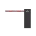 Barrera Vehicular IZQUIERDA / Brazo Iluminado Rojo/Verde de 4 mts Incluido / 3 Seg para Apertura / Cierre Automático con Tiempo Configurable / 2,500,000 MCBF / Compatible con Cualquier Control de Acceso