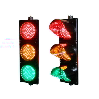 [PRO-LIGHT-LEDT] Semáforo / Señalización Rojo, Verde y Amarillo / Diametro 200mm / LED / 110vca.