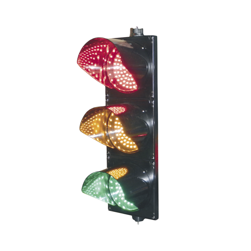 [PRO-LIGHT-LEDT-30] Semáforo / LED / Diametro 300 mm / Rojo, Amarillo y Verde/ Alta intensidad.