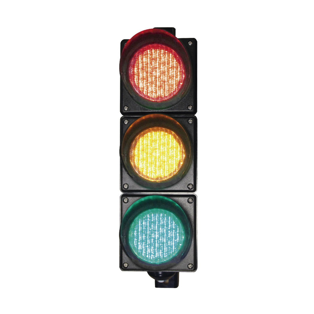 [PRO-LIGHT-LEDT10] Semáforo / Señalización Rojo, Verde y Amarillo / Diametro 100mm / LED / 110vca.