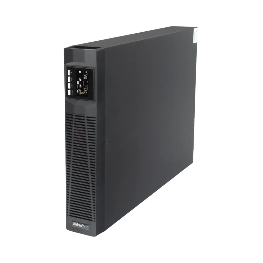 [LP3KRT] UPS de 3000VA/2700W / Topología On-Line Doble Conversión con Baterías Internas / Entrada y Salida de 120 Vca / Pantalla LCD Configurable / Formato Rack o Torre / 8 Salidas