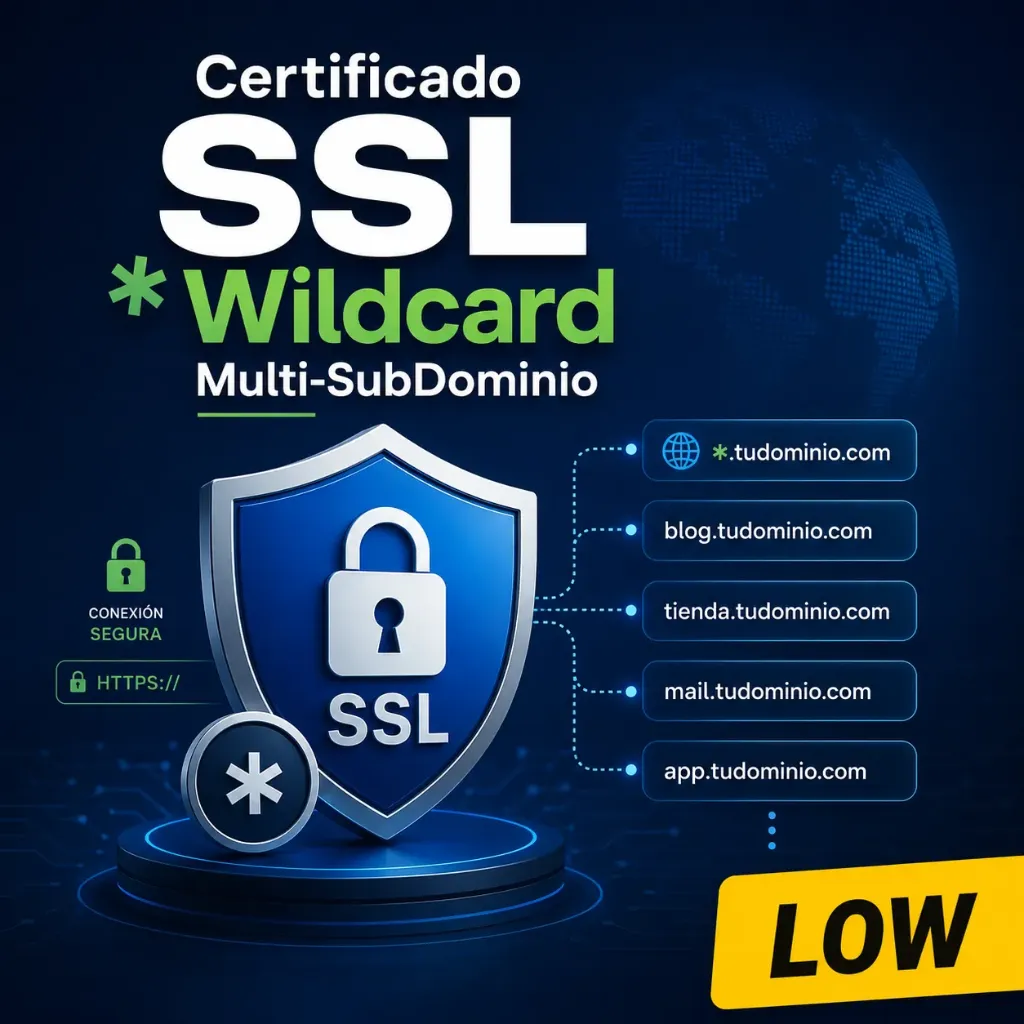 Certificado SSL Wildcard Multi-SubDominio
