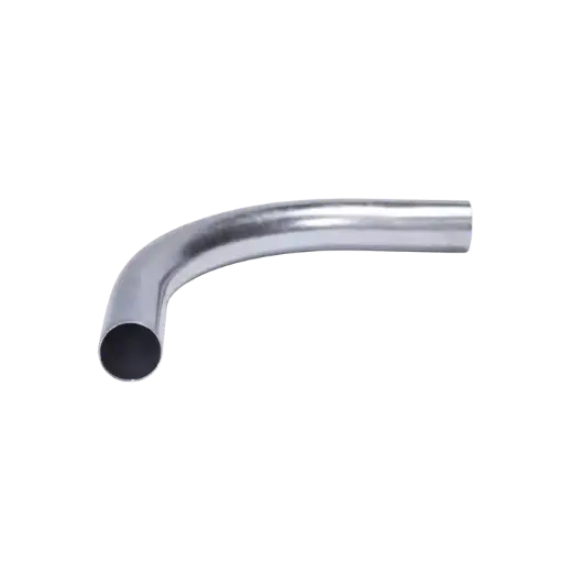 [JU-PD-12-COD] Curva/Codo de 90° de 1/2" (13mm) Pared Delgada Galvanizado Etiqueta Verde.