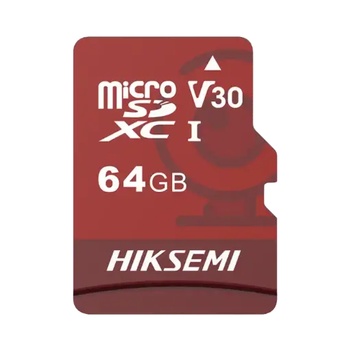 [HS-TF-E1/64G] Memoria microSD / Clase 10 de 64GB / Especializada Para Videovigilancia (Uso 24/7) / Compatibles con cámaras HIKVISION y Otras Marcas / 95 MB/s Lectura / 40 MB/s Escritura