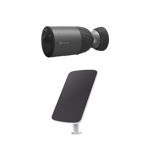 [CS-BC1C/K] Kit de Camara de Batería Recargable (No Cables) / WiFi / Memoria Interna de 32 GB / Incluye 1 pieza de CS-BC1C y 1 Pieza de CS-CMT-SOLARPANEL-C
