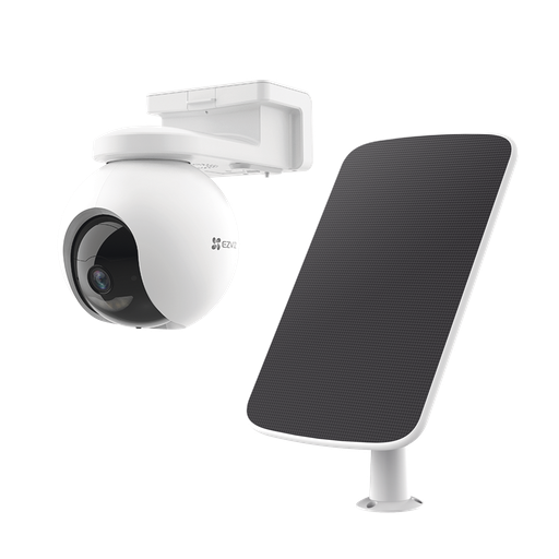 [CS-HB8/K] Kit de Cámara de Batería Recargable  y Panel Solar / Wi-Fi / Almacenamiento Gratuito en Memoria Interna de 32 GB / Incluye 1 pieza de CS-HB8 y 1 Pieza de CS-CMT-SOLARPANEL-E