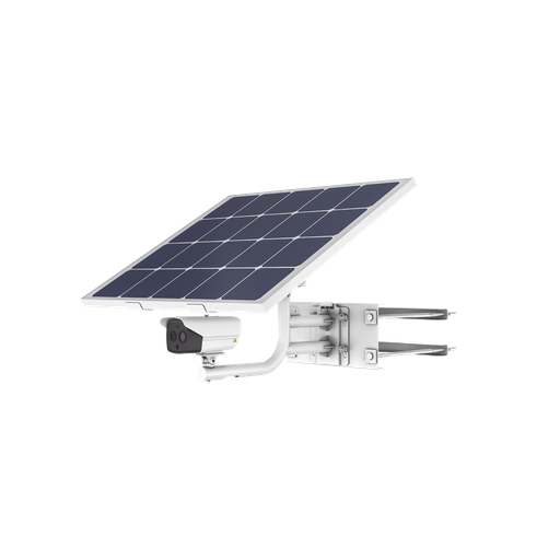 [DS-2TXS2628-10P/QA/GLT/CH36S80(LA)] Kit Solar IP All in One / Cámara Termica 256 × 192 / Lente 9.7 mm / Panel Solar / Batería de Respaldo de Litio 23.2Ah / Conexión 4G / Accesorios de Instalación