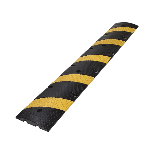 [AC-183RV] Reductor D / Velocidad / 183cm / 5 lineas amarillas / Hule Reciclado.