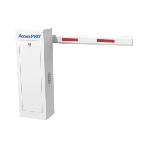 [KT-XBS-6MR] Kit de Barrera Vehicular Derecha con Brazo Telescópico / Soporta brazo Telescópico de hasta 6 metros / Tiempo de Apertura 6 segundos
