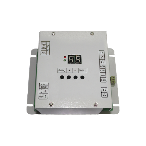 [PROPEDPASS] Controlador D / Tráfico P / Cruce Peatonal / 5 Salidas / Con Gabinete.